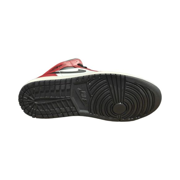 NIKE Air Jordan 1 Mid \'Chicago Toe\' Sneakers Size 8.5 main image 7